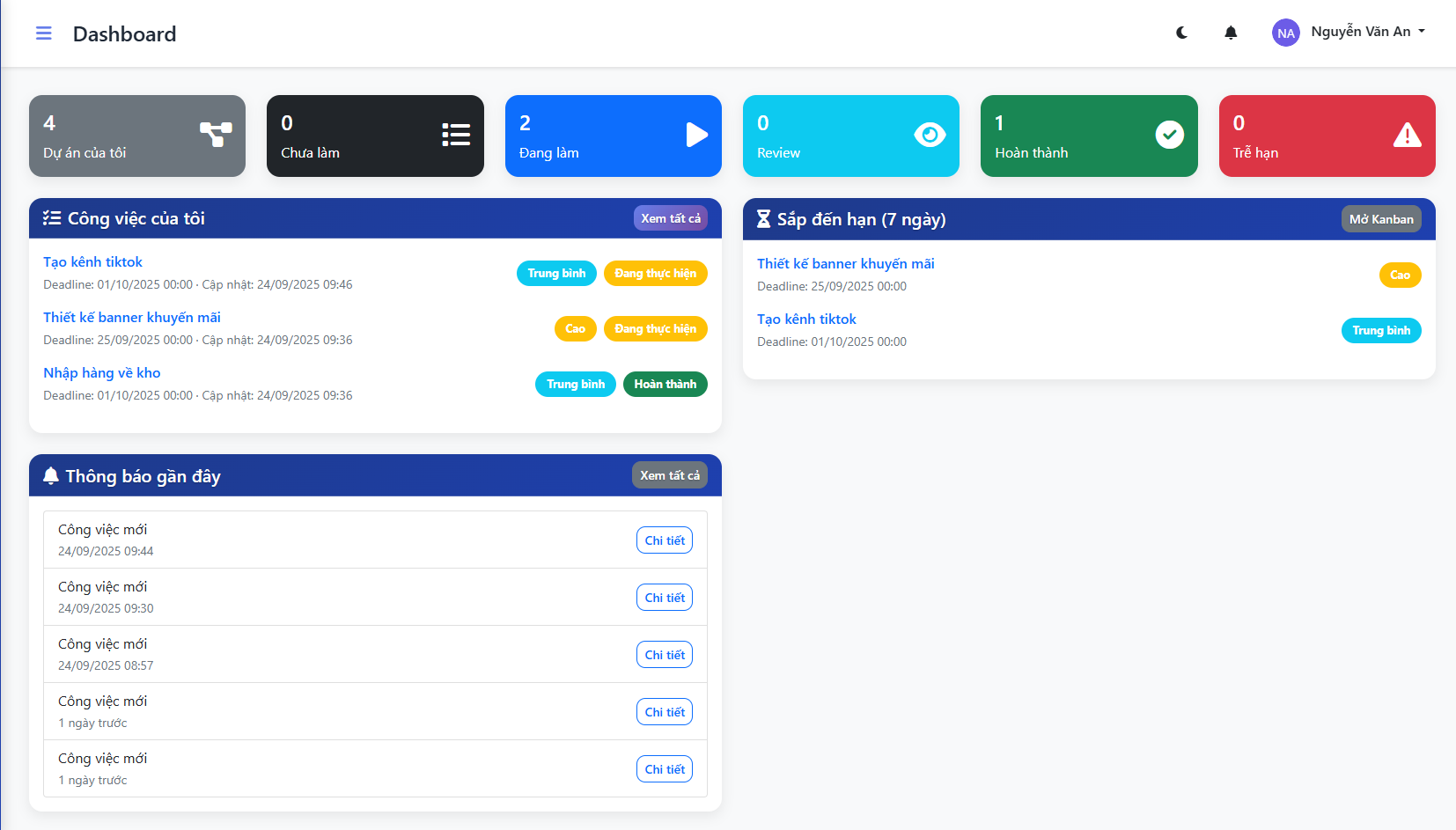 Source code quản lý dự án taskflowpro.co